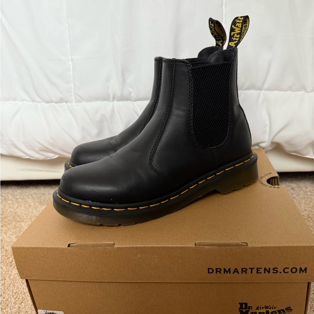 Women’s Dr. Martens Black Leather Chelsea Boots